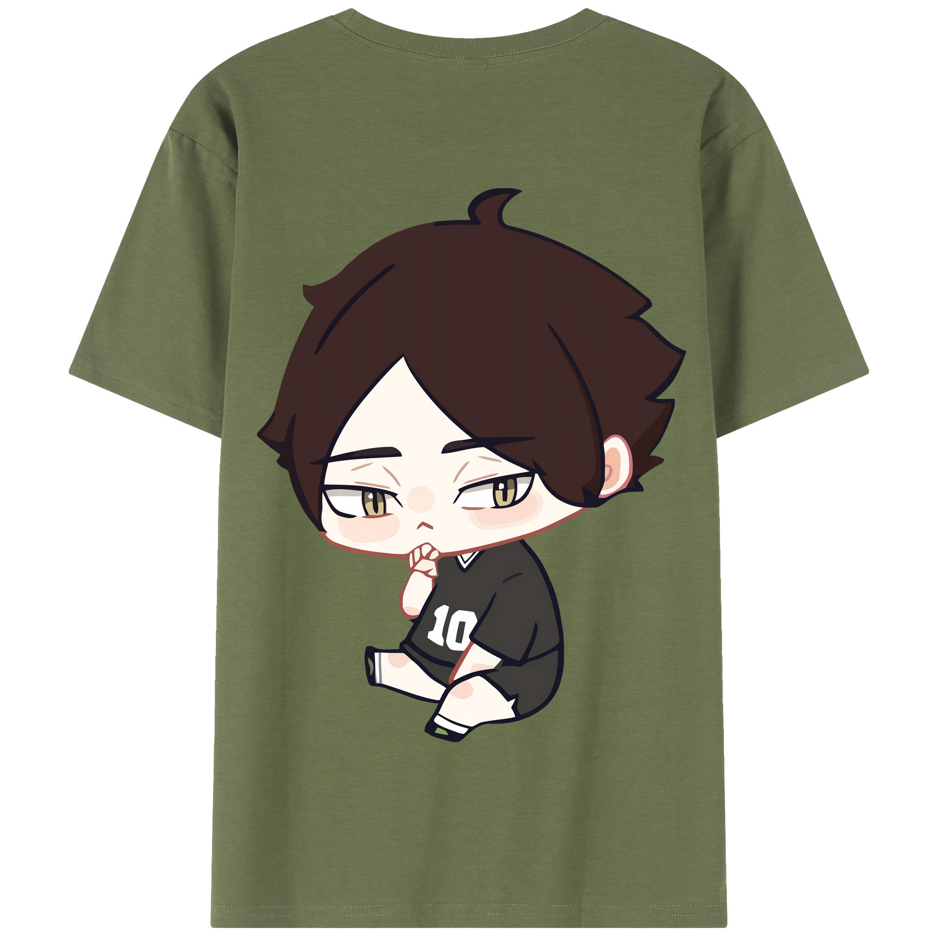 （画像用） ハイキュー!! Haikyu!! 綿100％半袖Tシャツ（背面プリント）